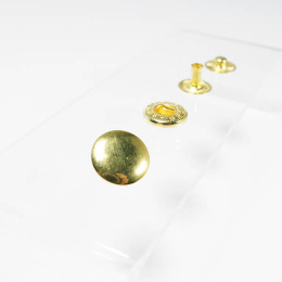 10 mm Çıtçıt - Cüzdan Çıtçıtı - GOLD ( ÜÇ ADET AL, DAHA AZ ÖDE) - (1)