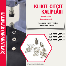 15 mm ORTASI BOŞ ÇITÇIT/ Klikıt Çıtçıt Tulumba Pres APARATI - Klink Shop