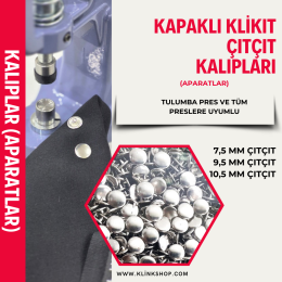 15 mm KAPAKLI Klikıt Çıtçıt Pres APARATI - Klink Shop