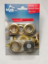 31 Numara Kuşgözü -17 mm - GOLD ( ÜÇ ADET AL, DAHA AZ ÖDE) - 