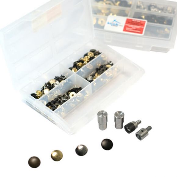 10 mm Ebatında 4 Farklı Metalik Renkli CÜZDAN Çıtçıtı - 3
