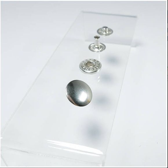 10 mm Ebatında 4 Farklı Metalik Renkli CÜZDAN Çıtçıtı - 6