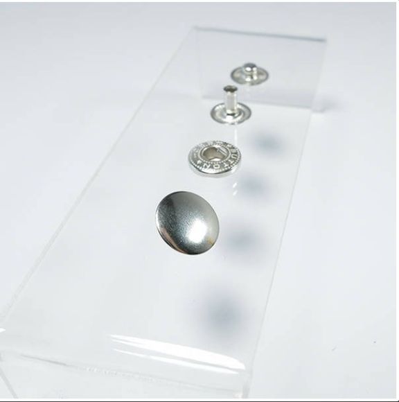 12,5 mm Ebatında 4 Farklı Metalik Renkli Çıtçıt - 6
