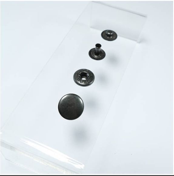 12,5 mm Ebatında 4 Farklı Metalik Renkli Çıtçıt - 7