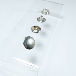 15 mm Ebatında 4 Farklı Metalik Renkli KALIN KUMAŞ Çıtçıtı - 6