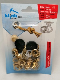 5 Numara Kuşgözü - 8,5 mm - GOLD ( ÜÇ ADET AL, DAHA AZ ÖDE) - 