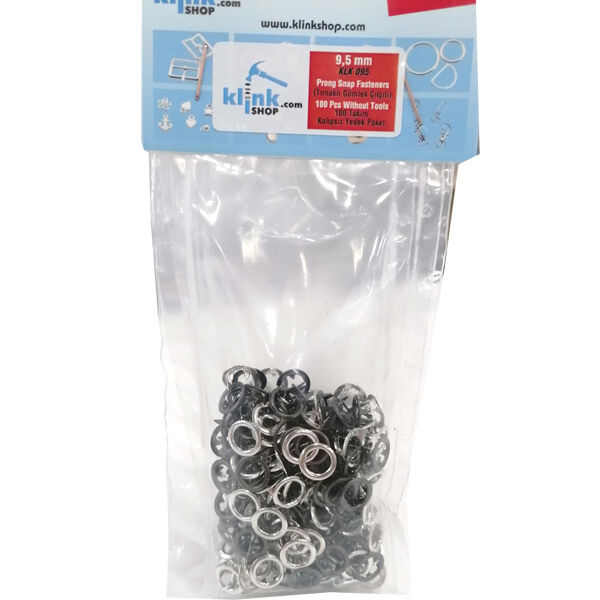 9,5 mm Bebek Çıtçıtı Karışık Renkli Paketler - 3