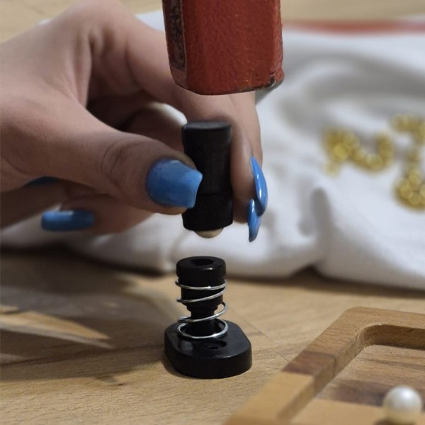 Çakma İnci Boncuk Gold Kit - 5