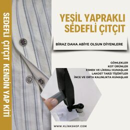Çiçek Desenli Sedefli Çıtçıtlar - KlinkShop