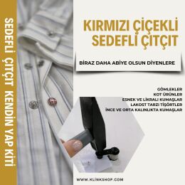 Çiçek Desenli Sedefli Çıtçıtlar - KlinkShop (1)