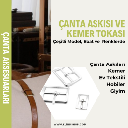 Kemer ve Çanta Askısı Tokası - Küçük - KlinkShop