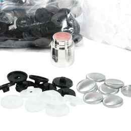 36 Boy 23 mm Kumaş Kaplamalı Düğme Yapım Paketleri - KlinkShop (1)