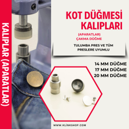 Kot Düğmesi Tulumba Pres APARATLARI - KlinkShop