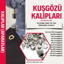 Kuşgözleri için Tulumba Pres APARATLARI - KlinkShop
