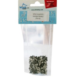 Mini Kuşgözü Karışık Renklerde - 2,5 mm - KlinkShop (1)
