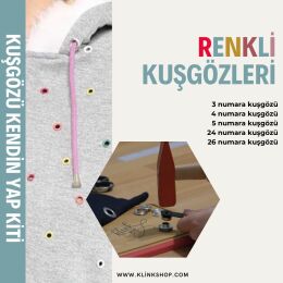 Renkli Kuşgözü Kitleri - Uygulama Aparatlı Paketler - KlinkShop