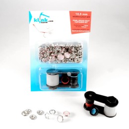 10,5 mm Renkli Sedefli Çıtçıtlar - 3