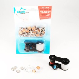 10,5 mm Renkli Sedefli Çıtçıtlar - 6