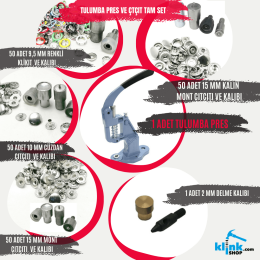 Tulumba Presli Çıtçıt Tam Set - 